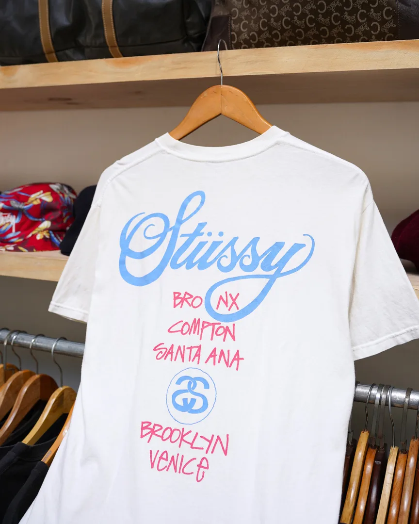 STUSSY 30TH ANNI WORLD TOUR TEE hover