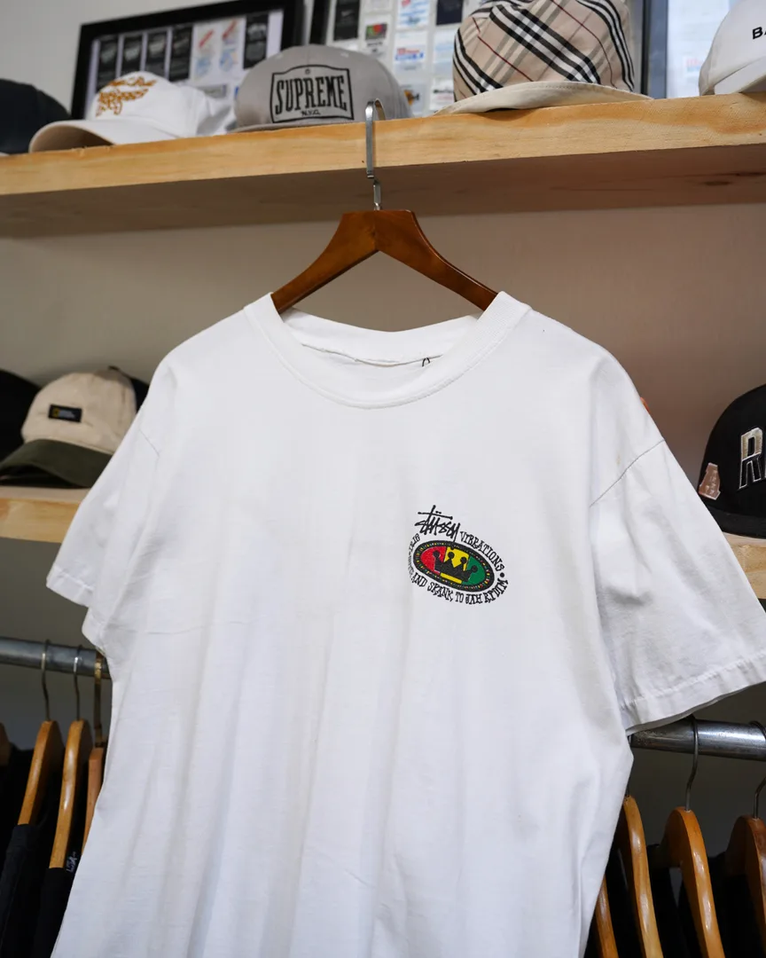 STUSSY RASTA OVAL TEE hover
