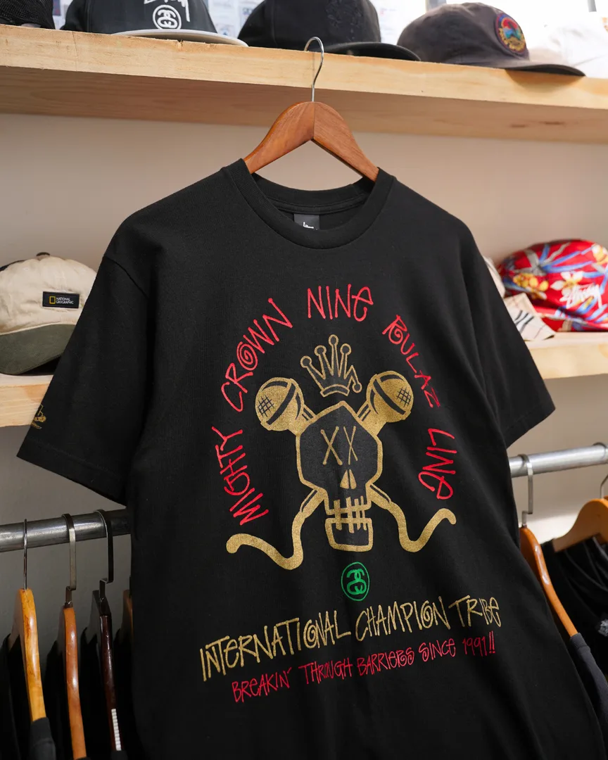 00's STUSSY x MIGHTY CROWN TEE