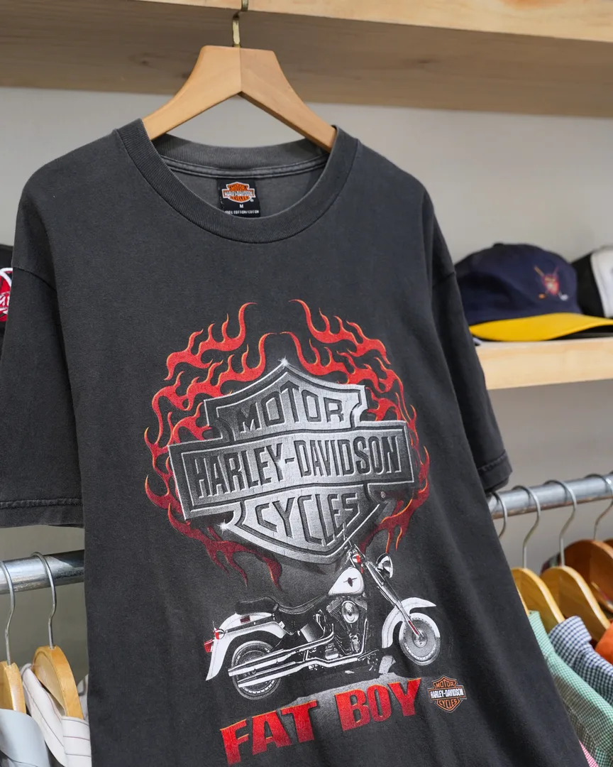 00's HARLEY-DAVIDSON FAT BOY TEE hover