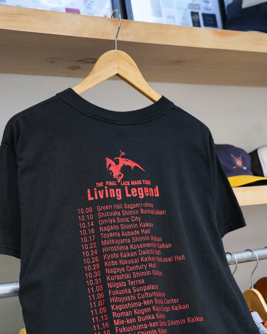 90S VINTAGE SEIKIMA-II THE FINAL BLACK MASS TOUR LIVING LEGEND TEE hover